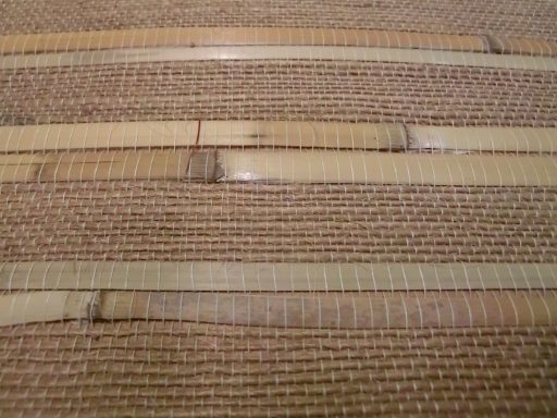 Natur Tapete aus Jute 