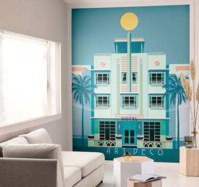 Art Deco Tapete 3