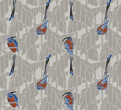 Art Deco Tapete Muster 15