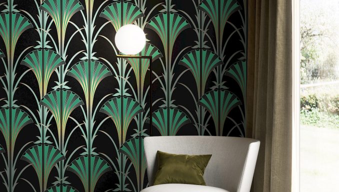 Art Deco Tapete 7
