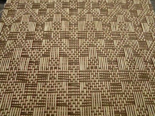Tapete geflochtenes Papier 