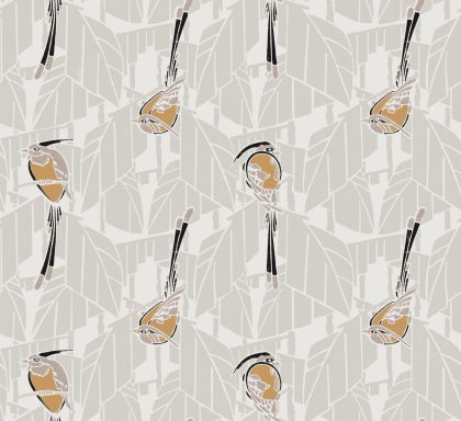 Art Deco Tapete Muster 12