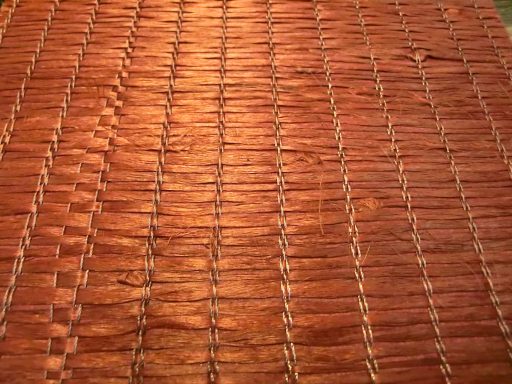 Natur Tapete aus Jute 
