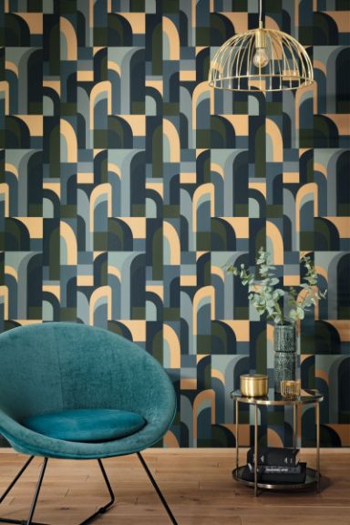 Art Deco Tapete 27