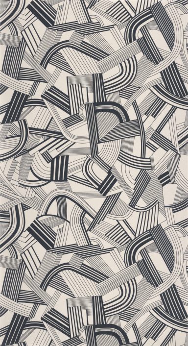 Art Deco Tapete Muster 35