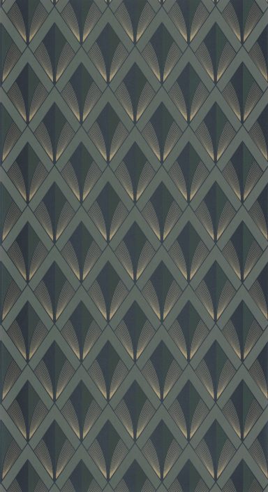 Art Deco Tapete Muster 43