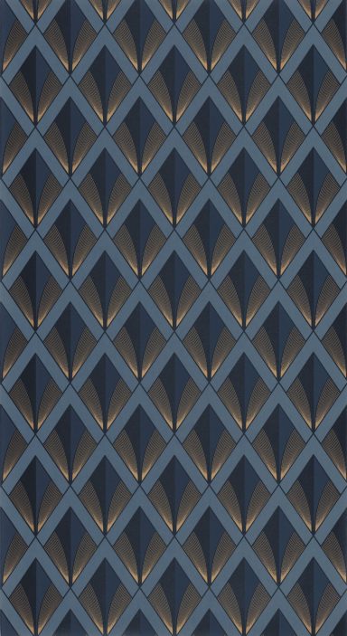 Art Deco Tapete Muster 44