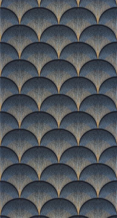 Art Deco Tapete Muster 49
