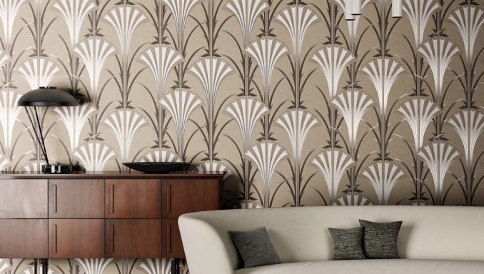 Art Deco Tapete 10