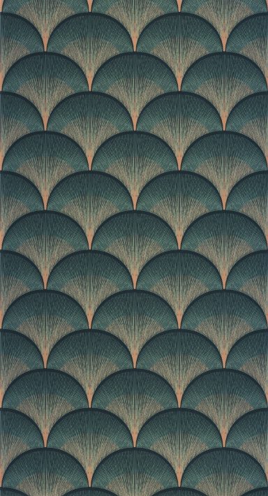 Art Deco Tapete Muster 46