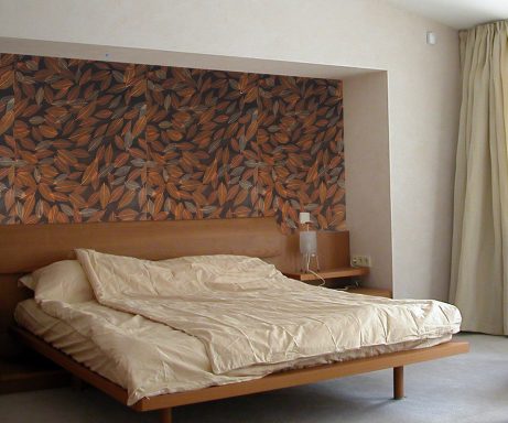 Blättertapete